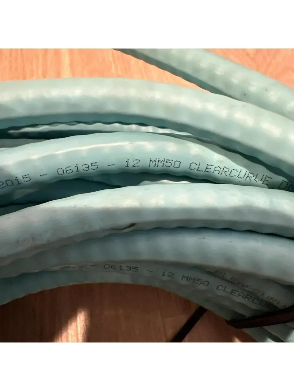 Corning MM50 OM3 12-Fiber Multimode Indoor Optical Cable 100 Feet